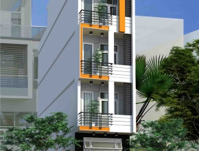 Chi phí xây nhà phố 6 tầng 60m2