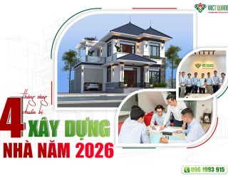 Chớ bỏ lỡ 04 tháng cuối năm – Thời điểm vàng chuẩn bị xây dựng nhà năm 2026 
