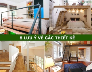 8 lưu ý về thiết kế xây dựng gác lửng cho nhà phố 