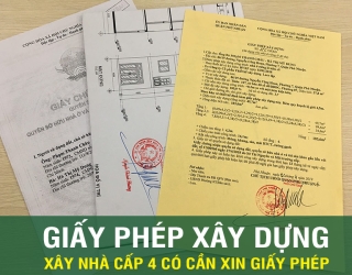 Xây nhà cấp 4 có cần xin phép không? 