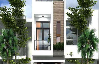 Xây nhà phố 4 tầng 4x16m ở quận 9 của nhà chú Khẩn